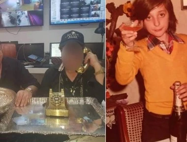 Ριχάρδος: Το oλόχρυσο τηλέφωνο και η παιδική φωτογραφία με τη σαμπάνια στο χέρι! (φωτό)